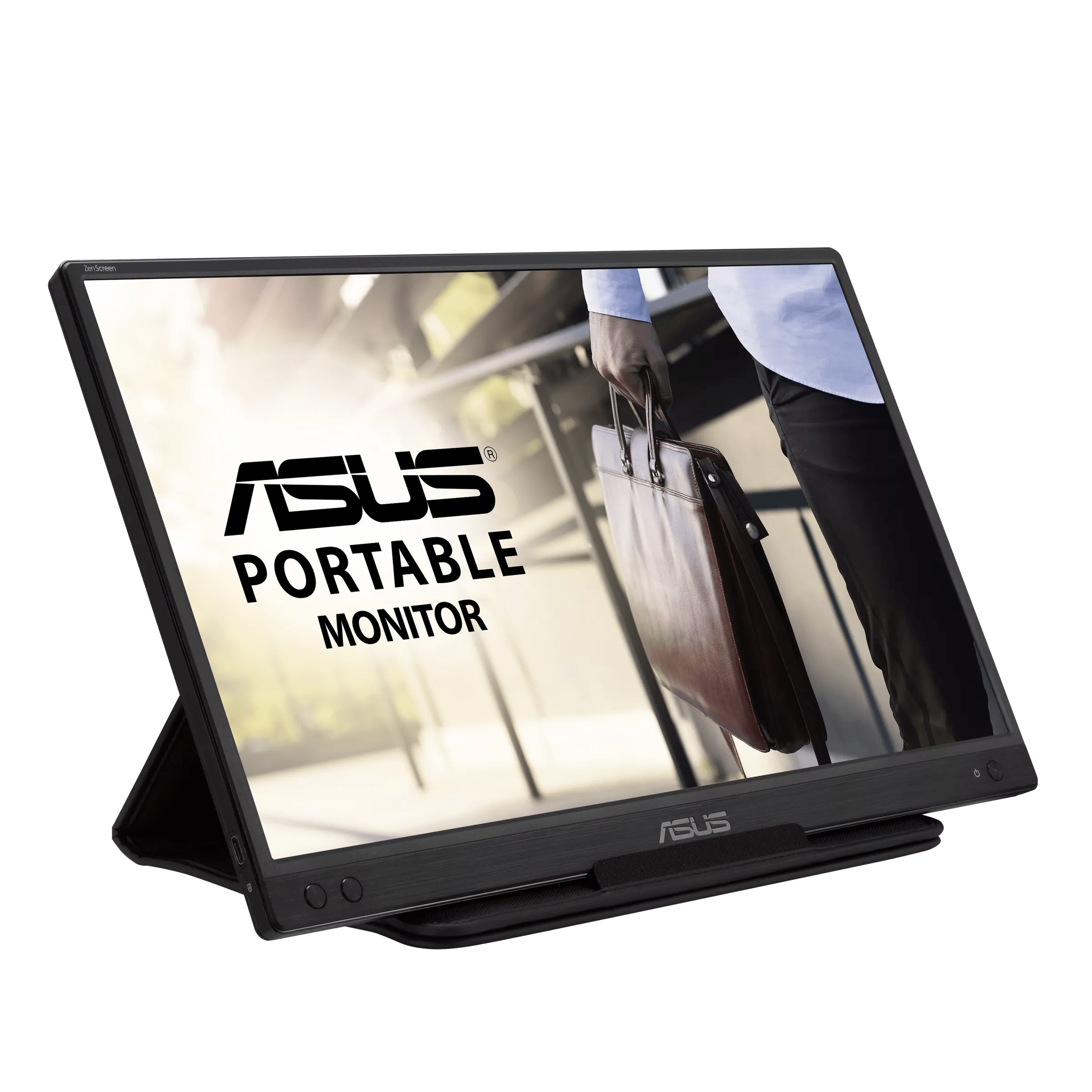 ASUS 39,6cm Commer. MB166C Mobile-Monitor