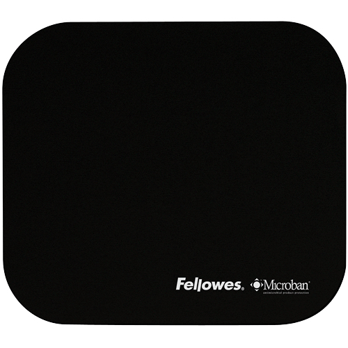Fellowes Mauspad Microban 19,20x22,60cm schwarz