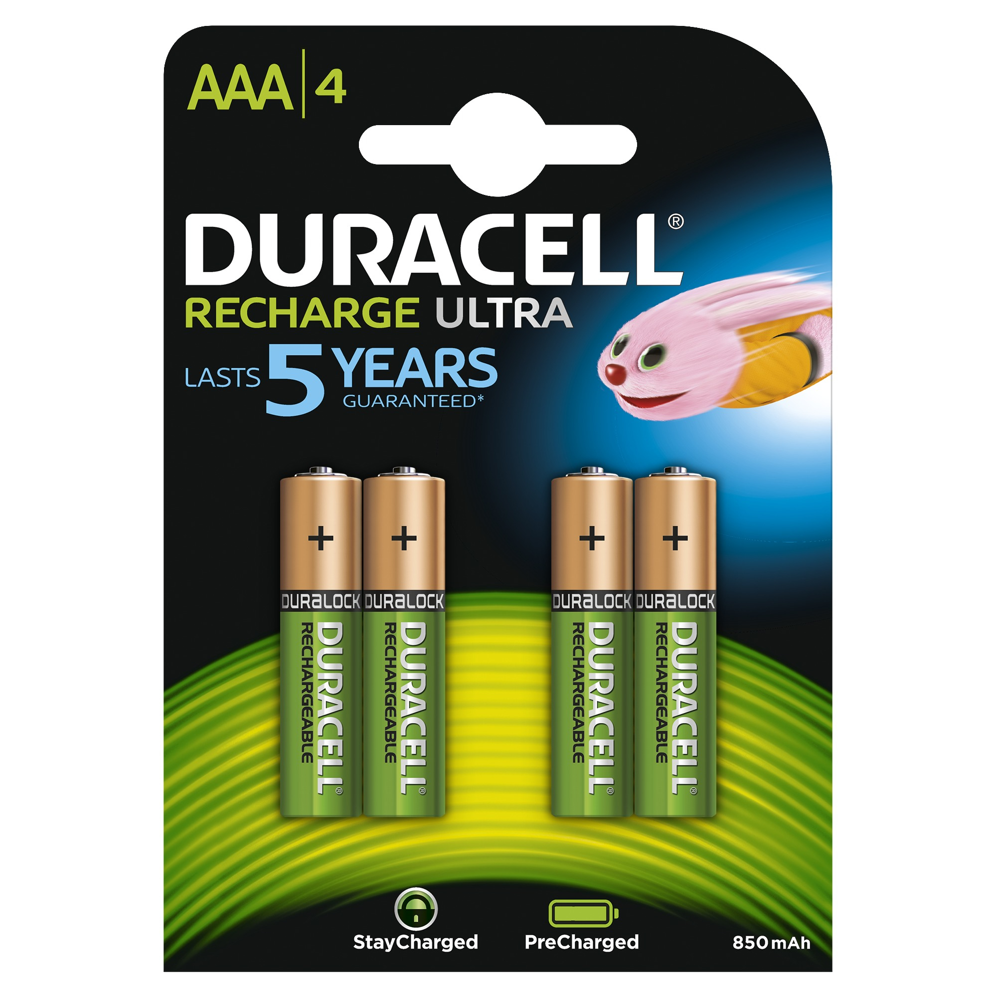 Duracell Akku Recharge Ultra Micro - AAA 900mAh 4St.