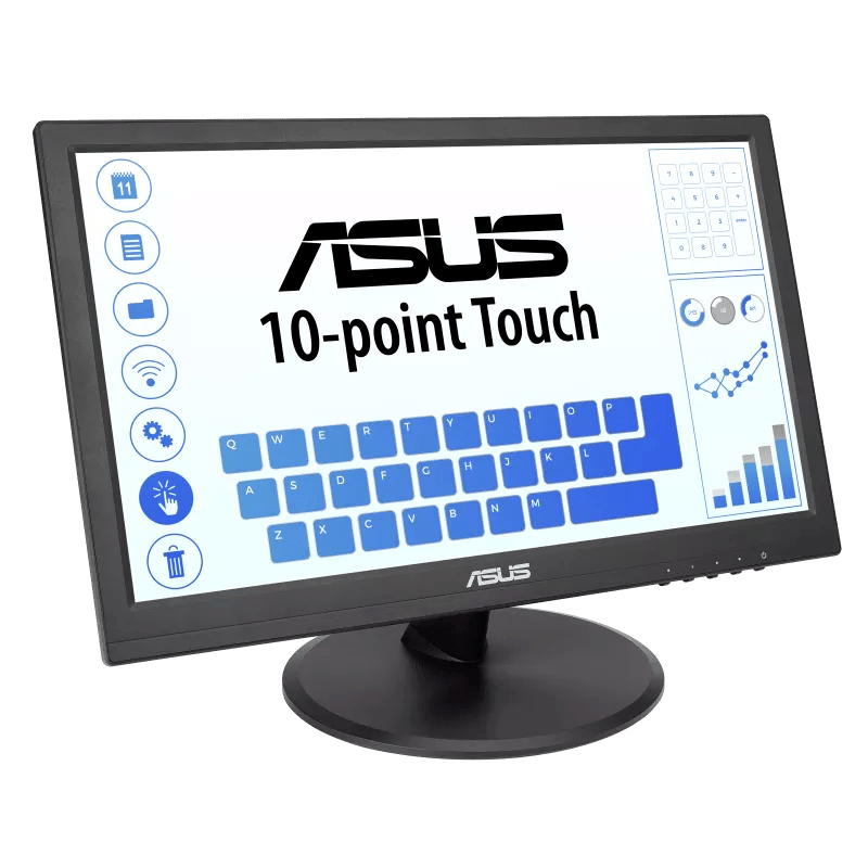 ASUS 39,6cm Profess.VT168HR D-Sub HDMI Multi Touch