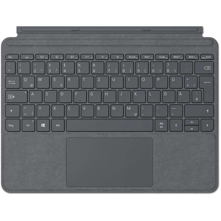 Microsoft Surface Go2/Go3 Signature Type Cover Grey