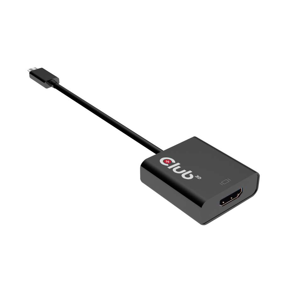 Club3D Adapter USB 3.1 Typ C > HDMI 2.0 UHD HDR aktiv St/Bu Polybeutel