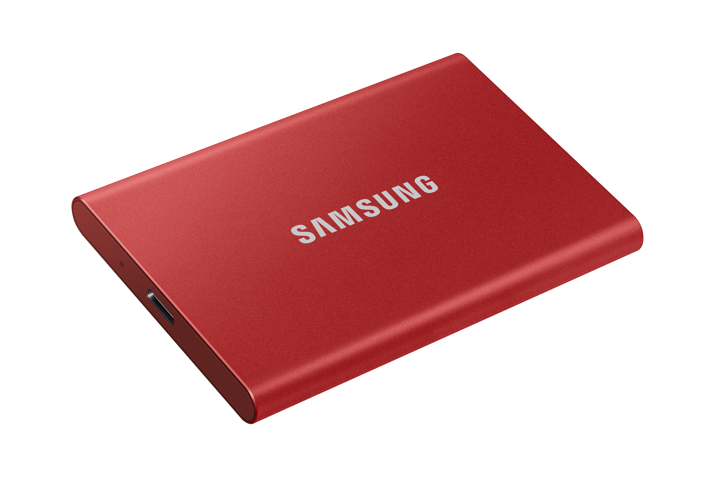 SSD 2TB Samsung Portable SSD T7 USB3.2 Gen.2 Metallic Red