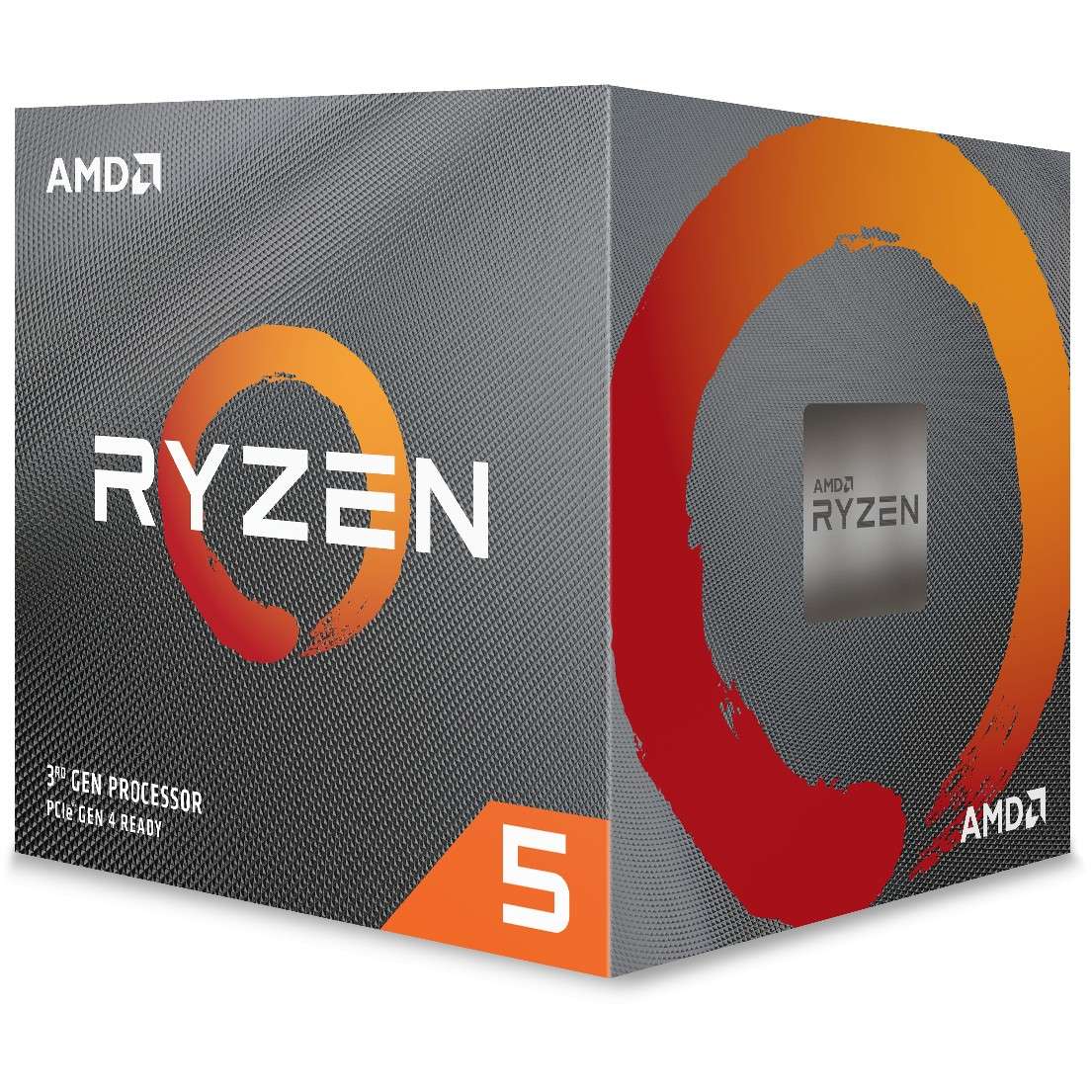 AMD AM4 Ryzen 5 6 Core Box 3600 3,6 GHz MAX Boost 4,2GHz 6xCore 32MB 95W with Wraith Stealth Cooler 7nm