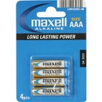 Maxell Batterie Alkaline AAA Micro LR03 4St.