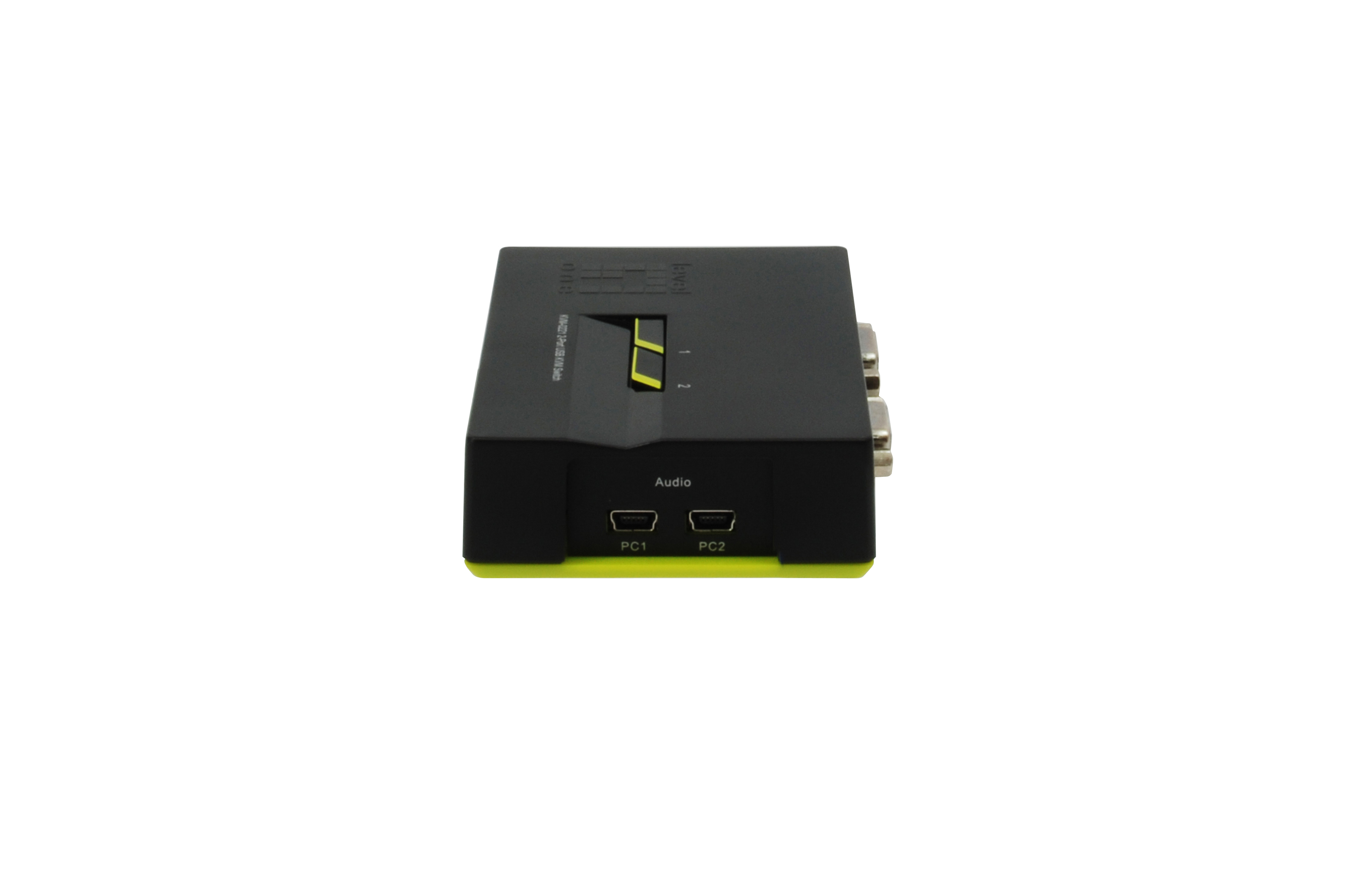 LevelOne KVM Switch 2x USB KVM-0221 mit Audio Übertragung