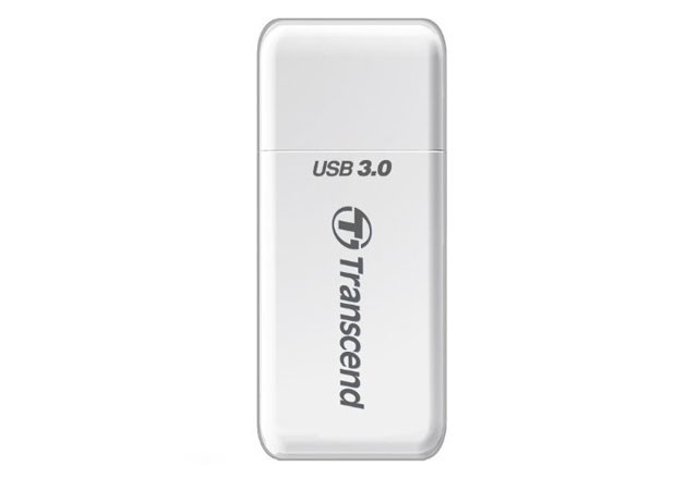 Card Reader Transcend F5 USB3.0 SD/microSD Card Reader weiß