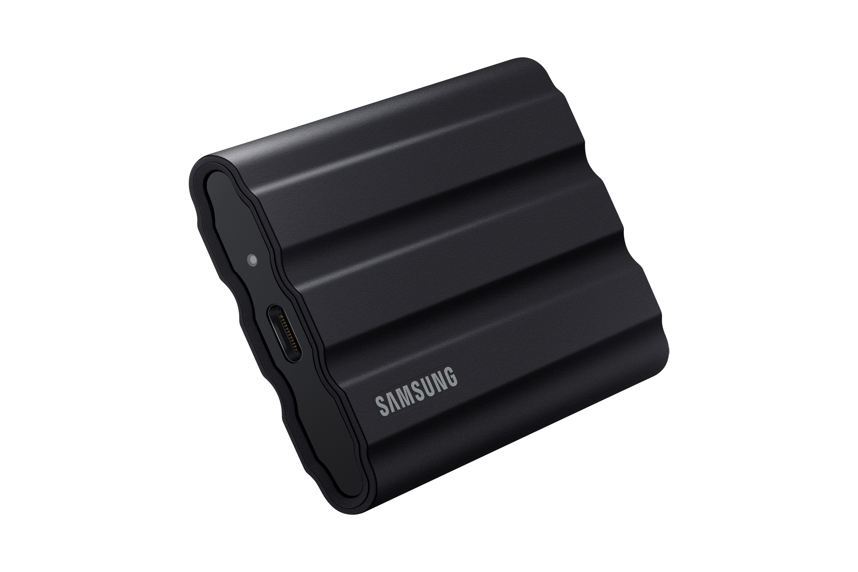 SSD 2TB Samsung Portable SSD T7 Shield USB3.2 Black extern Kit