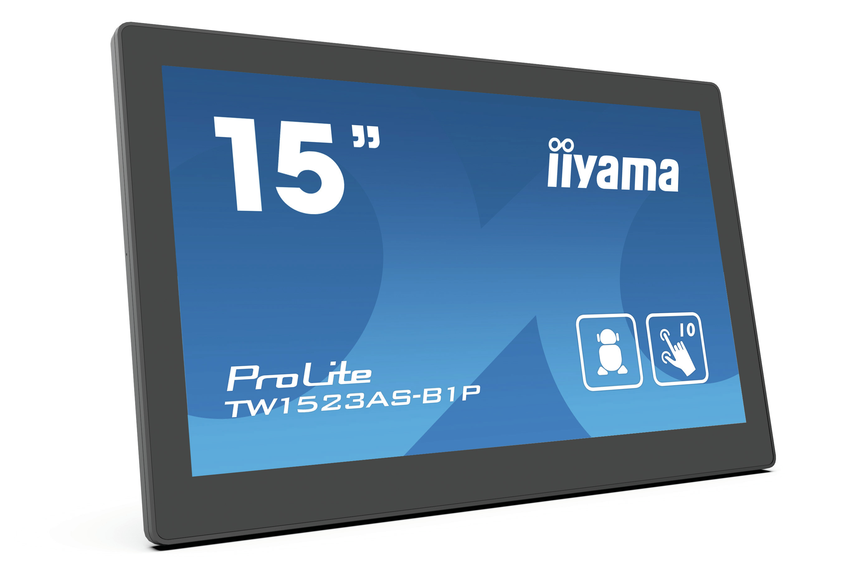 IIYAMA 39.5cm (15,6) TW1523AS-B1P 16:9 M-Touch miniHDMI