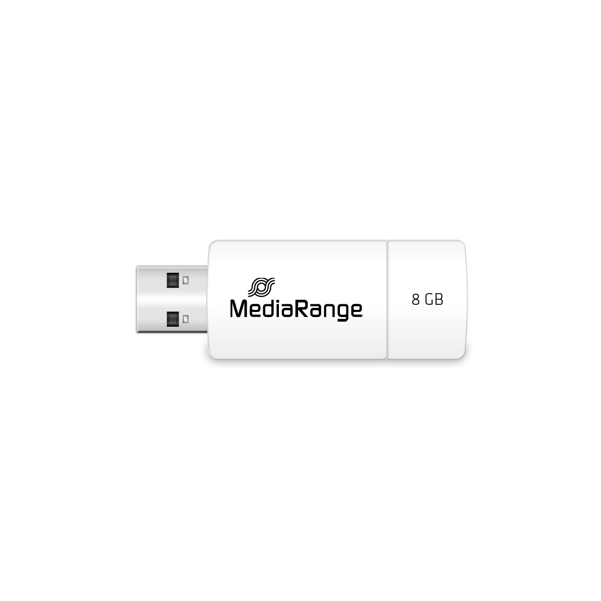 MediaRange USB-Stick 8GB USB 2.0 Slider blue