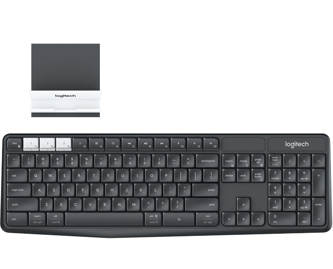 Logitech Wireless Keyboard K375s black retail
