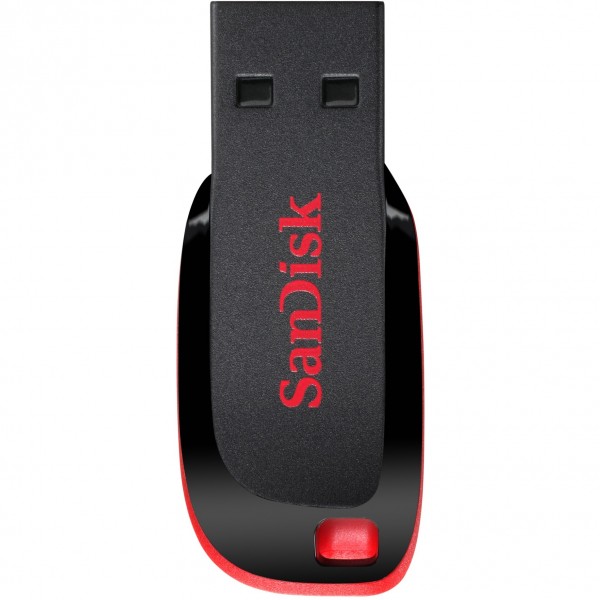 STICK 32GB USB 2.0 SanDisk Cruzer Blade black/red