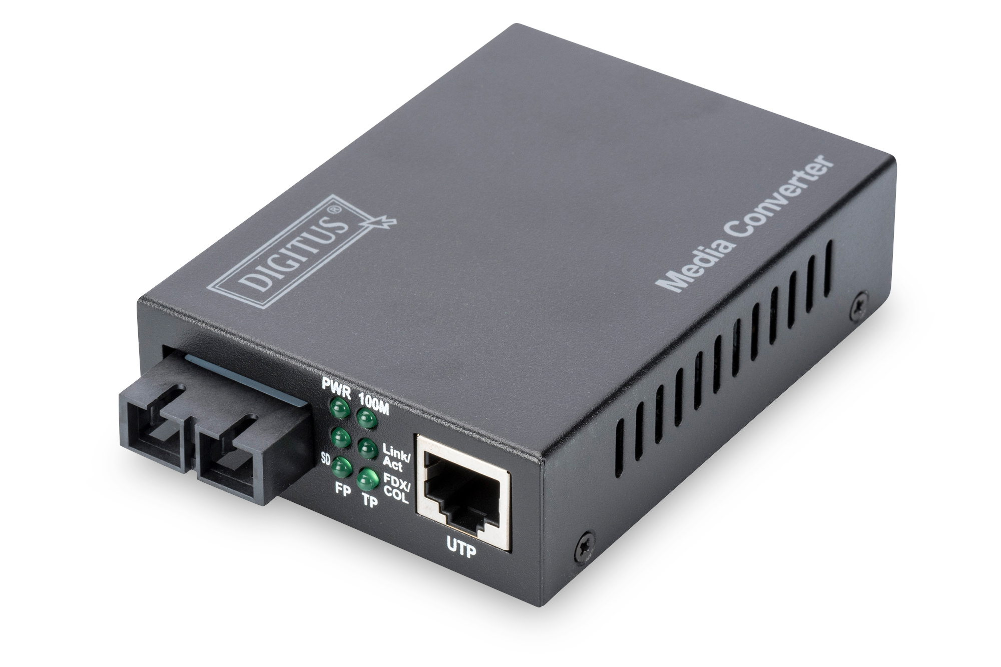 DIGITUS Medienkonverter Fast Ethernet RJ45/SC Multimode