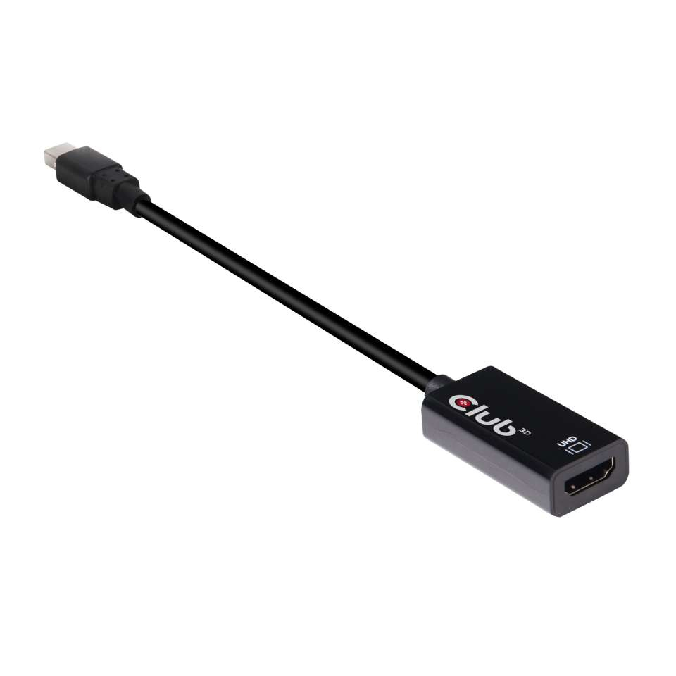 Club3D Adapter MiniDisplayPort > HDMI 2.0b HDR 4K60Hz aktiv retail