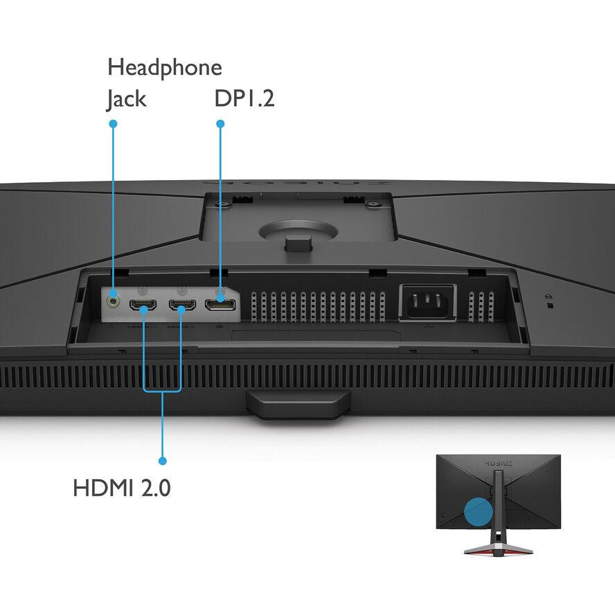_BenQ 68.6cm MOBIUZ EX2710U 16:9 HDMI/DP weiß speaker UHD