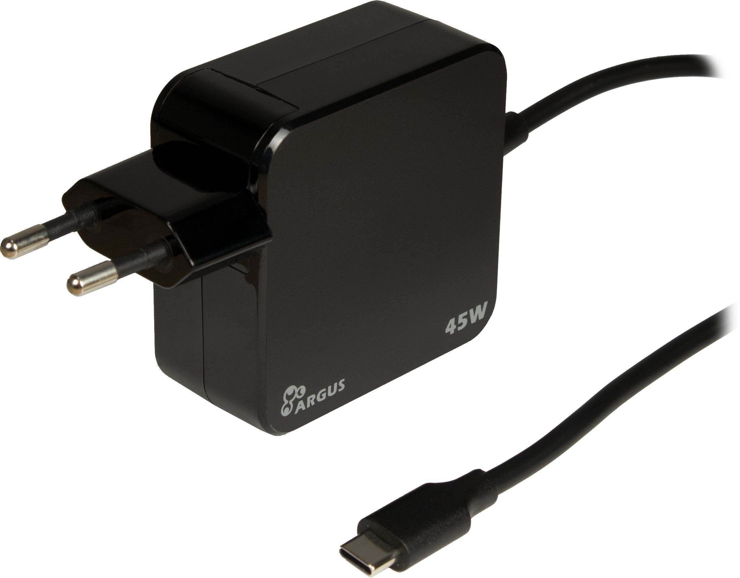 Inter-Tech Stecker-Netzteil PD-2045 45W USB-C schwarz