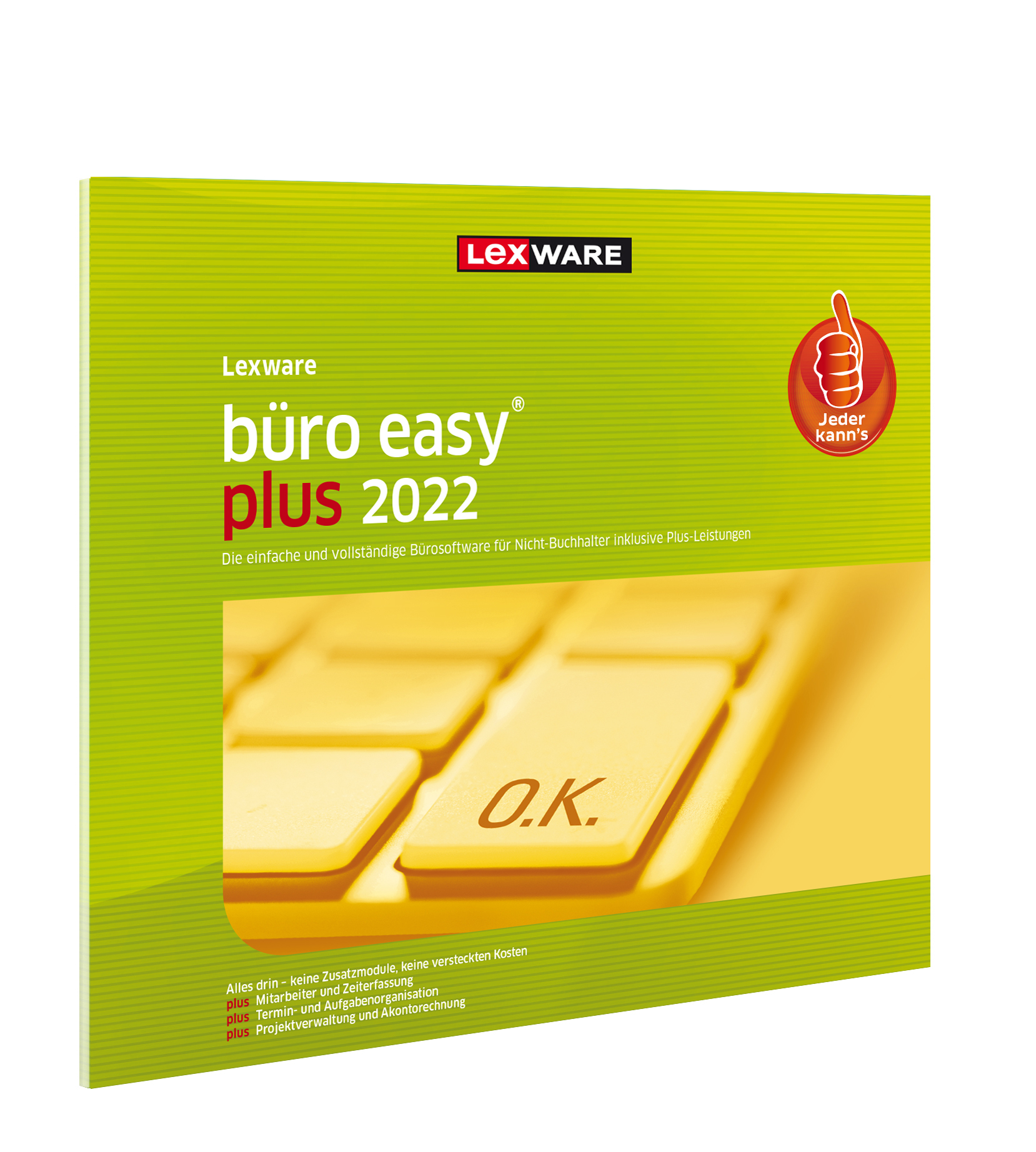 Lexware büro easy plus 2022 Jahresversion (365-Tage) FFP