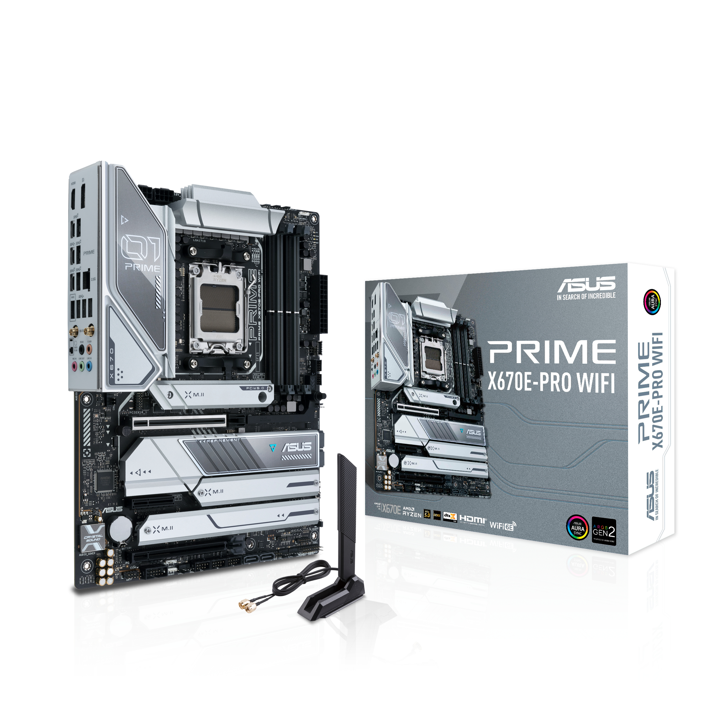 MB ASUS PRIME X670E-PRO WIFI (AMD,AM5,DDR5,ATX)