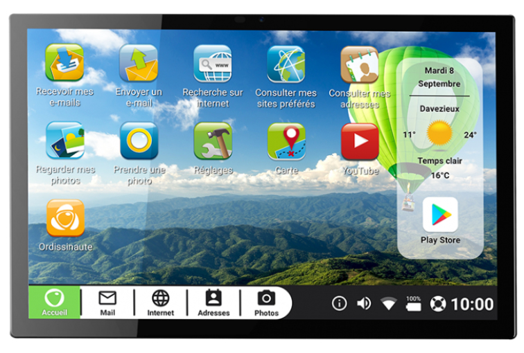 Ordissimo Tablet Célia 10 SC9863A 4GB/64GB/Wifi/BT/USBC Android