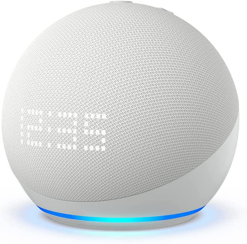 Amazon Echo Dot (5rd) White incl. Clock