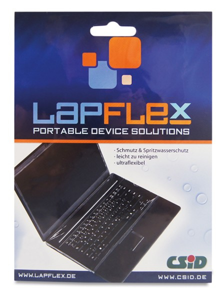 Baaske Tastaturschutzfolie Lapflex L 15-16 transparent