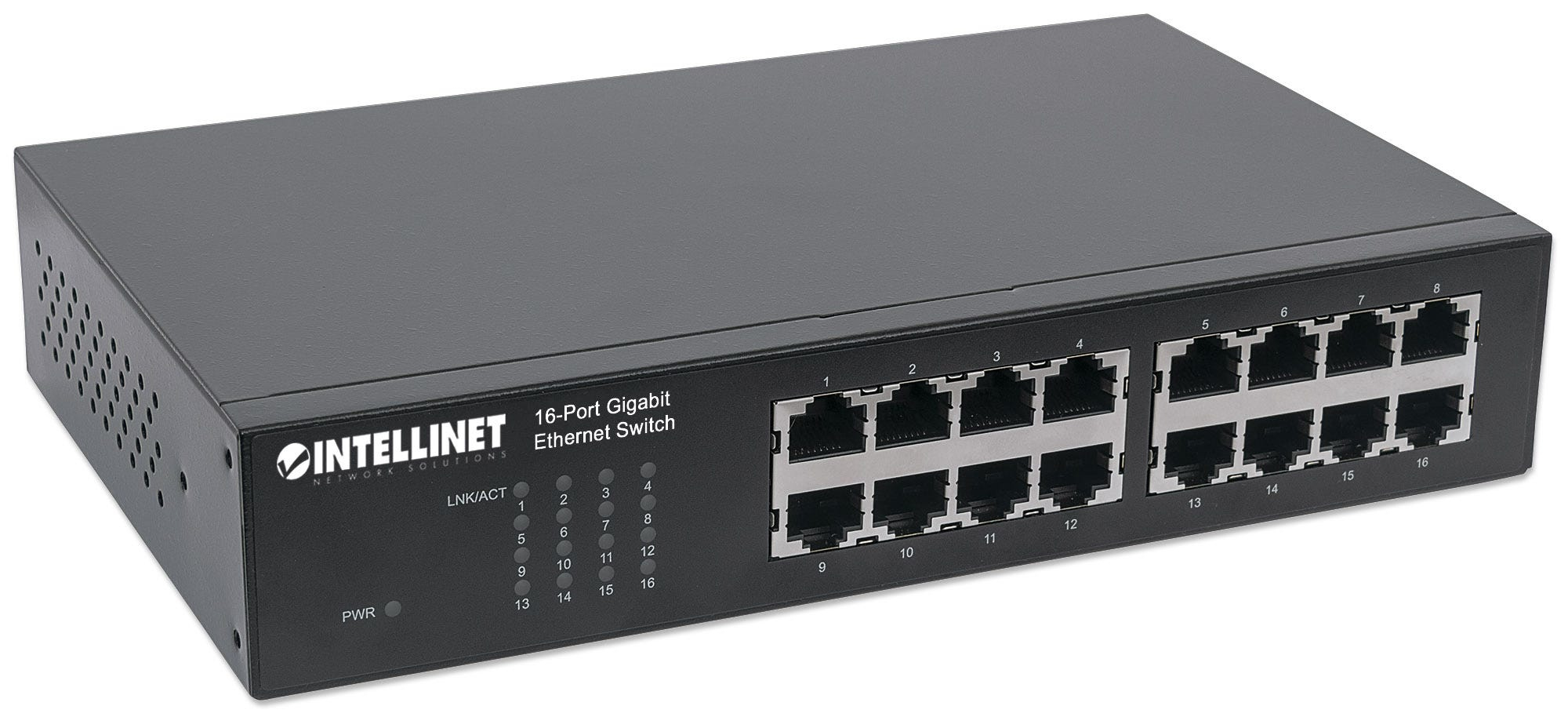 Intellinet Switch 16x GE Desktop/Rackmount