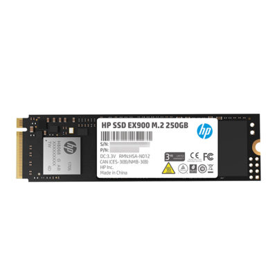 HP SSD 250GB M.2 PCI-e NVMe EX900 retail