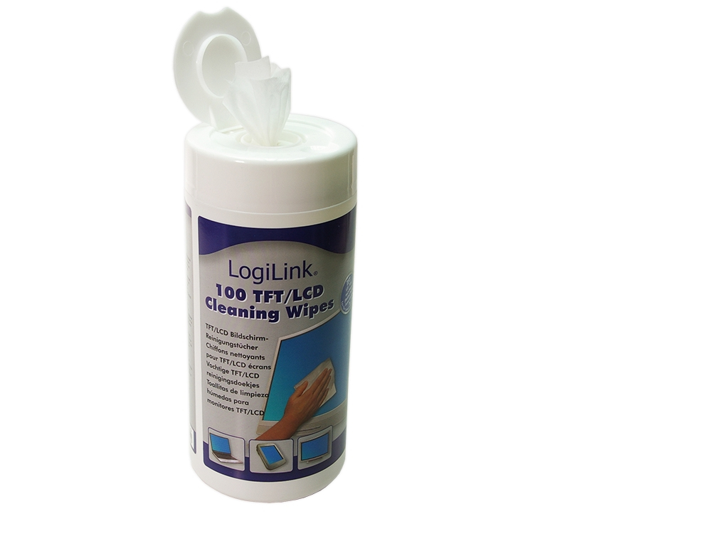 LogiLink Reinigungstücher für TFT / LCD / Plasma 175x130mm