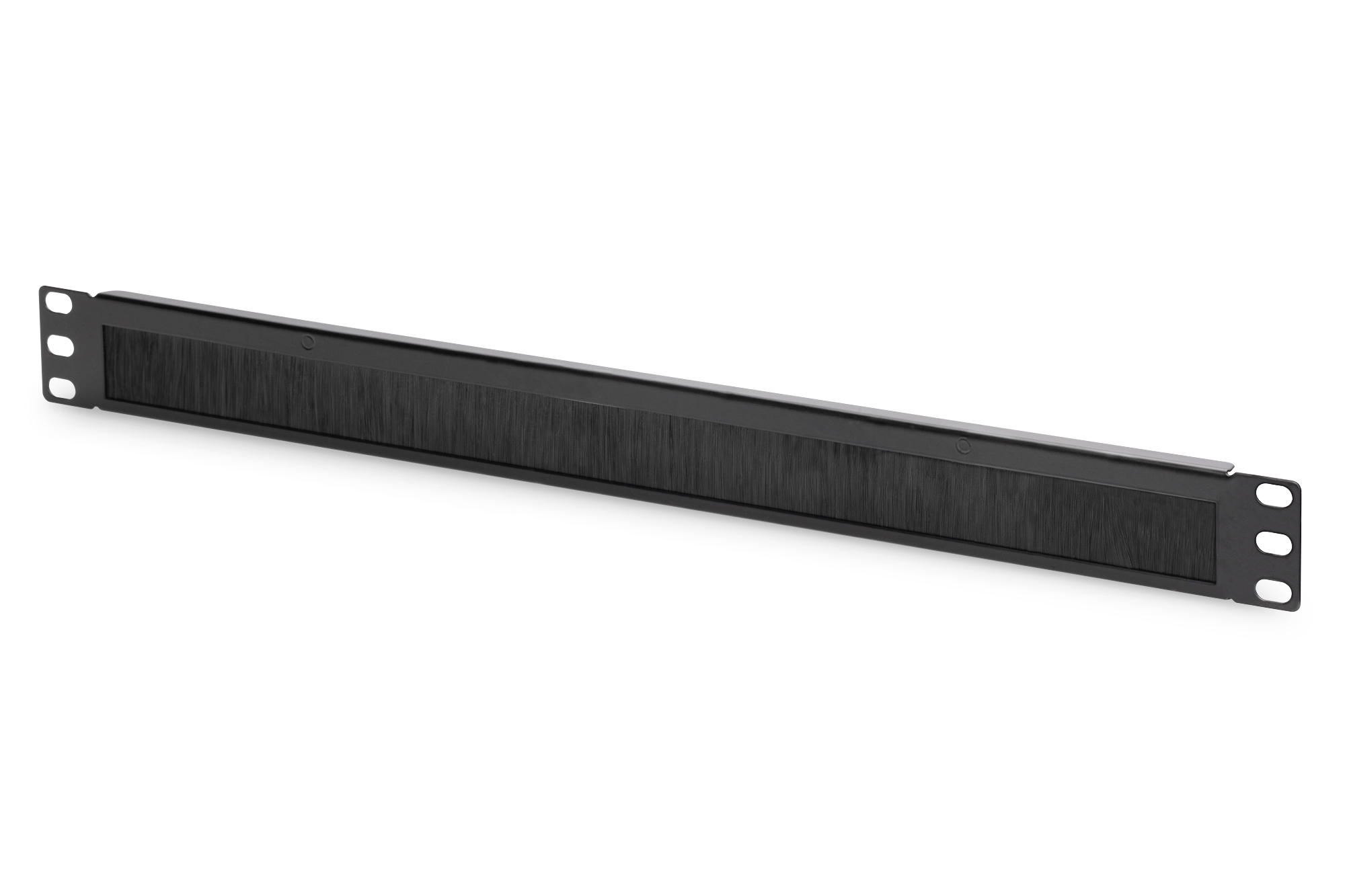 DIGITUS Kabelbürstenleiste 1HE Öffnung 24x423mm schwarz