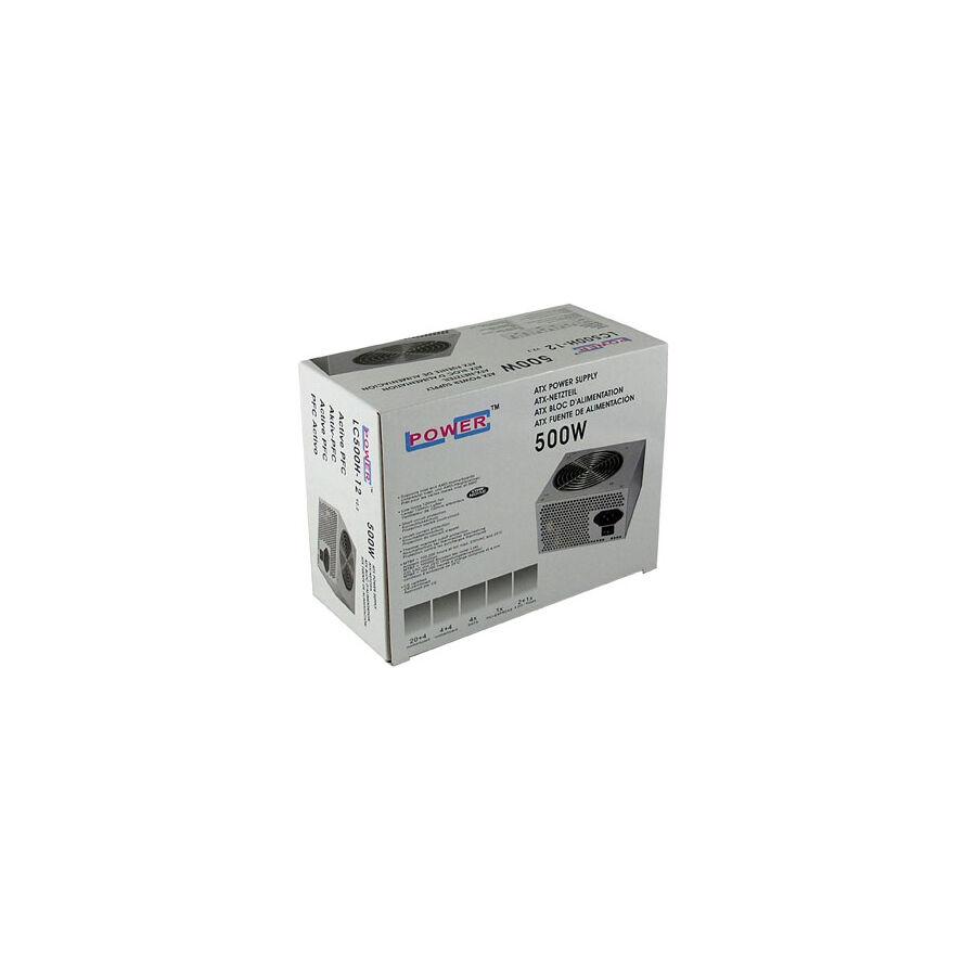 Netzteil LC-Power 500W LC500H-12cm Ver.2.2 akt.PFC bulk