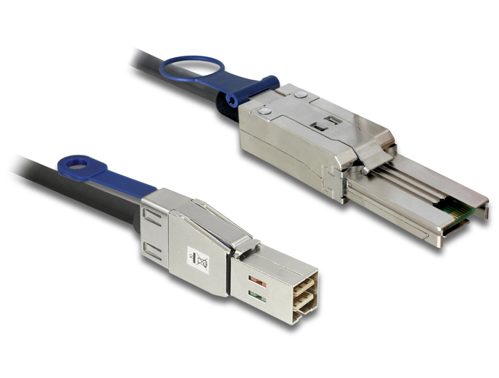 DELOCK Kabel MiniSAS-HD SFF-8644 -> Mini-SAS SFF-8088 2m