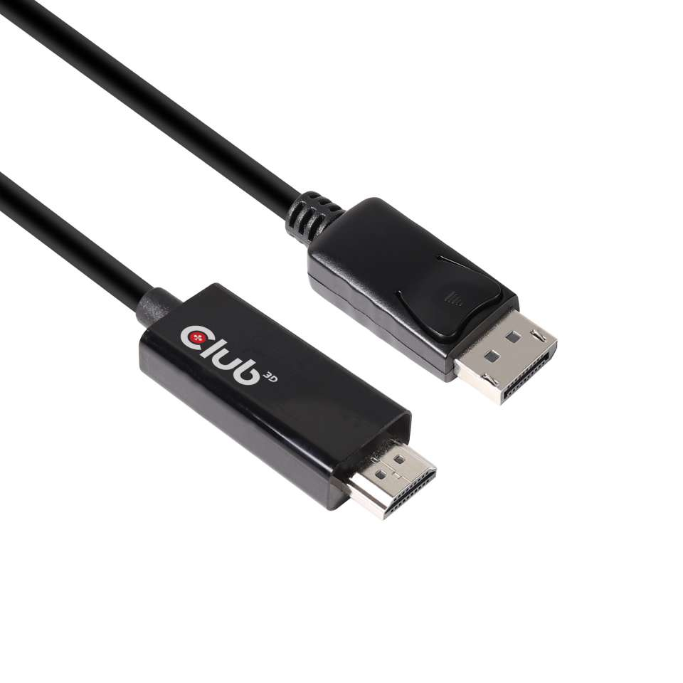 Club3D Kabel DisplayPort > HDMI 2.0b HDR 4K60Hz aktiv 2m retail
