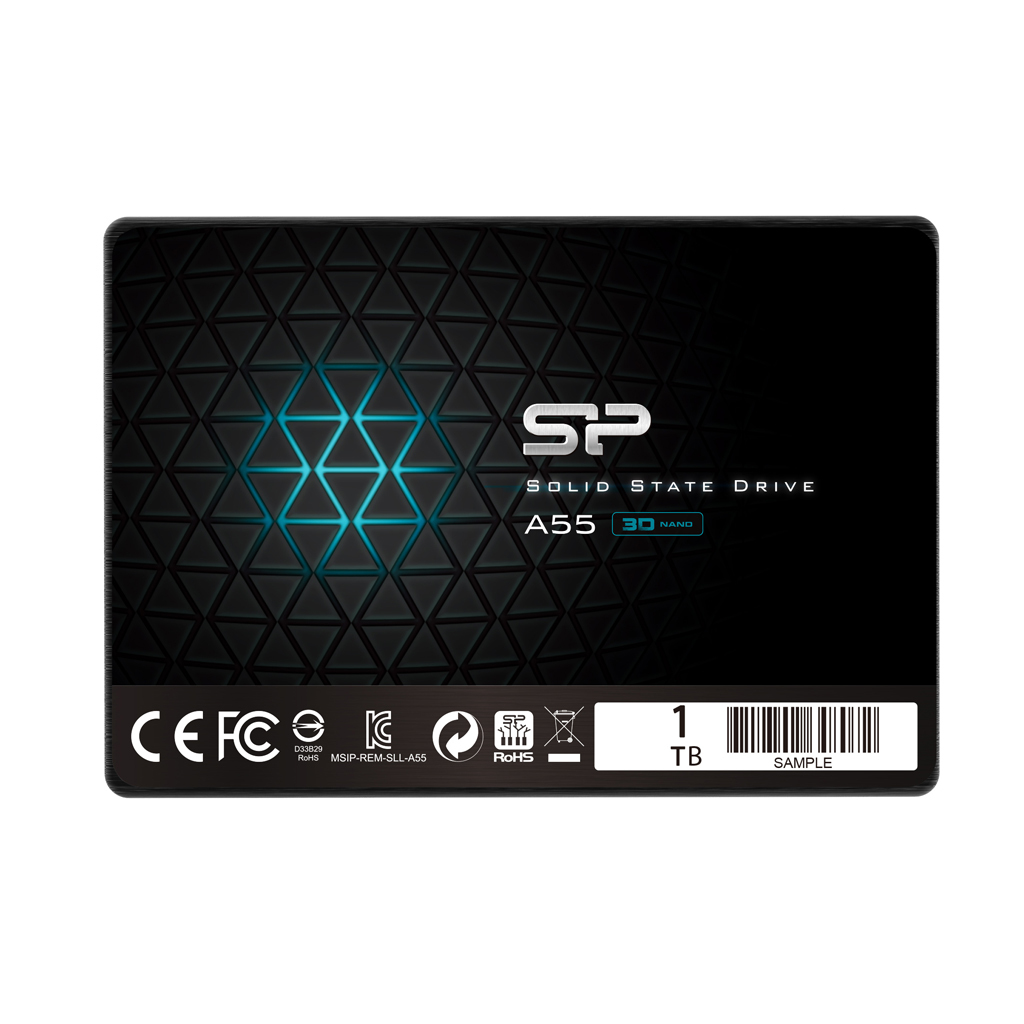 SSD 1TB Silicon Power 2.5 SATAIII A55 3D Nand TLC