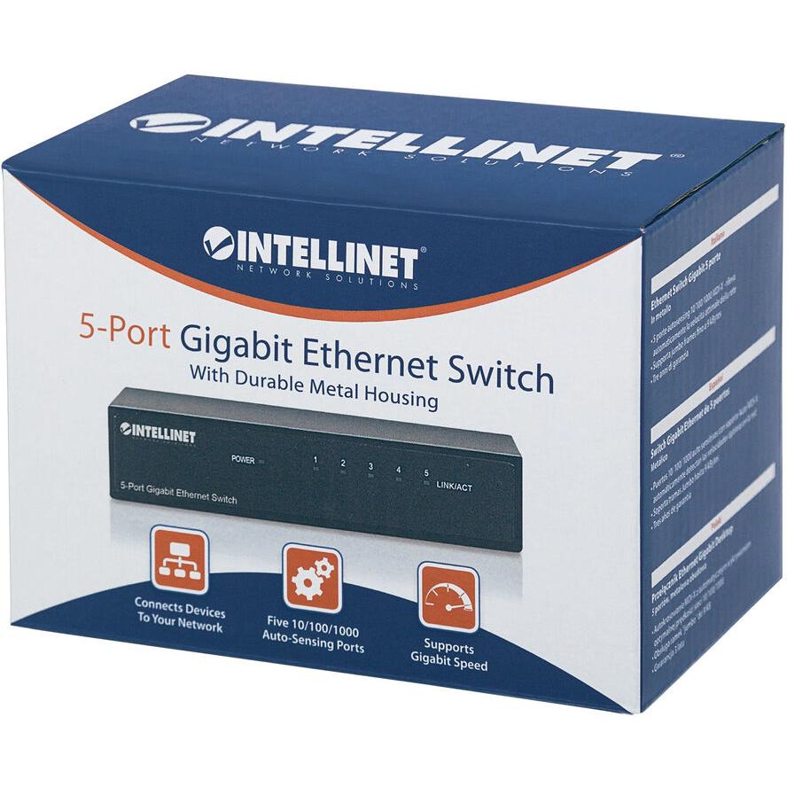 Intellinet Switch 5x GE Desktop retail