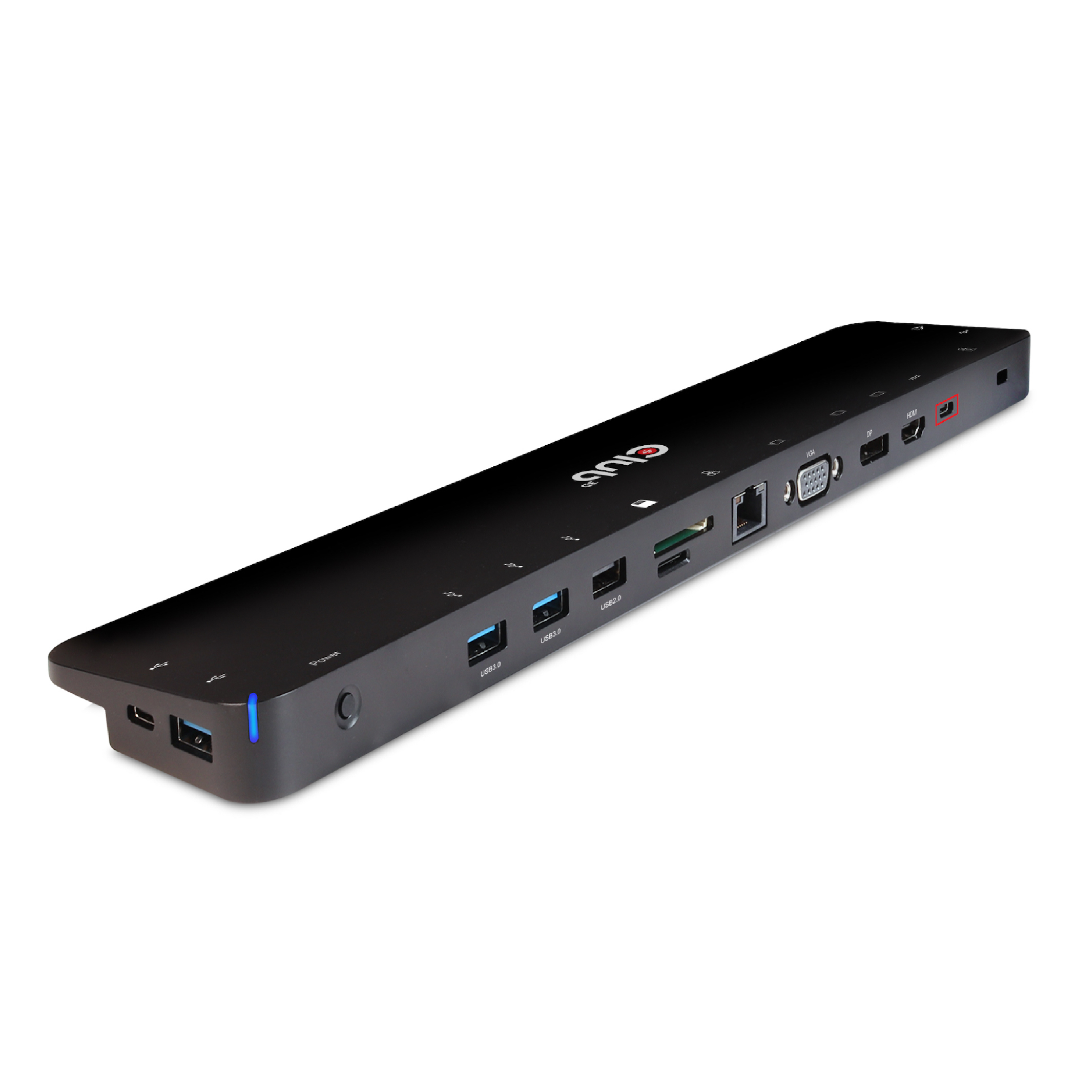 Club3D ChargingDock USB-C 3.2 ->7xUSB/DP/HDMI/LAN/Audio 65W retail