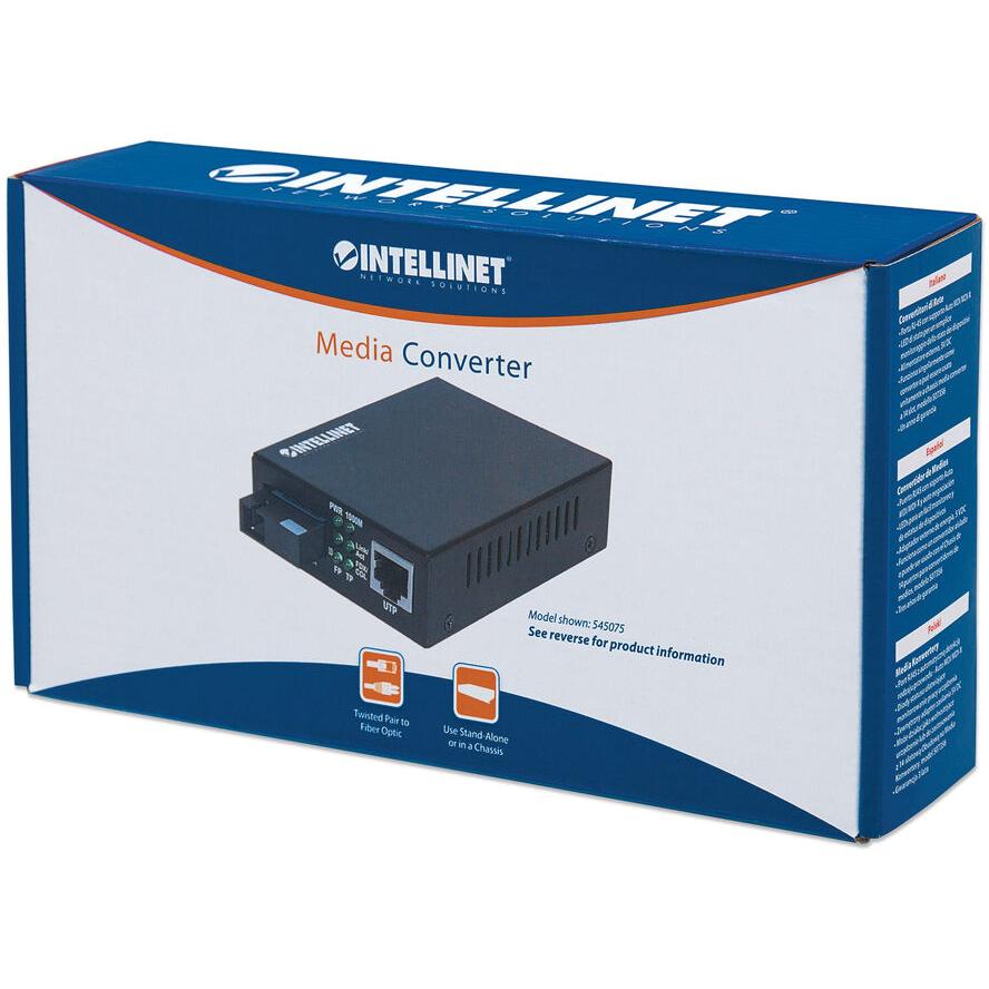 Intellinet Medienkonverter Fast Ethernet Multimode 2km sw