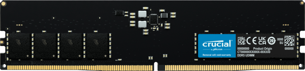 DDR5 16GB PC 4800 CL40 Crucial Single Rank