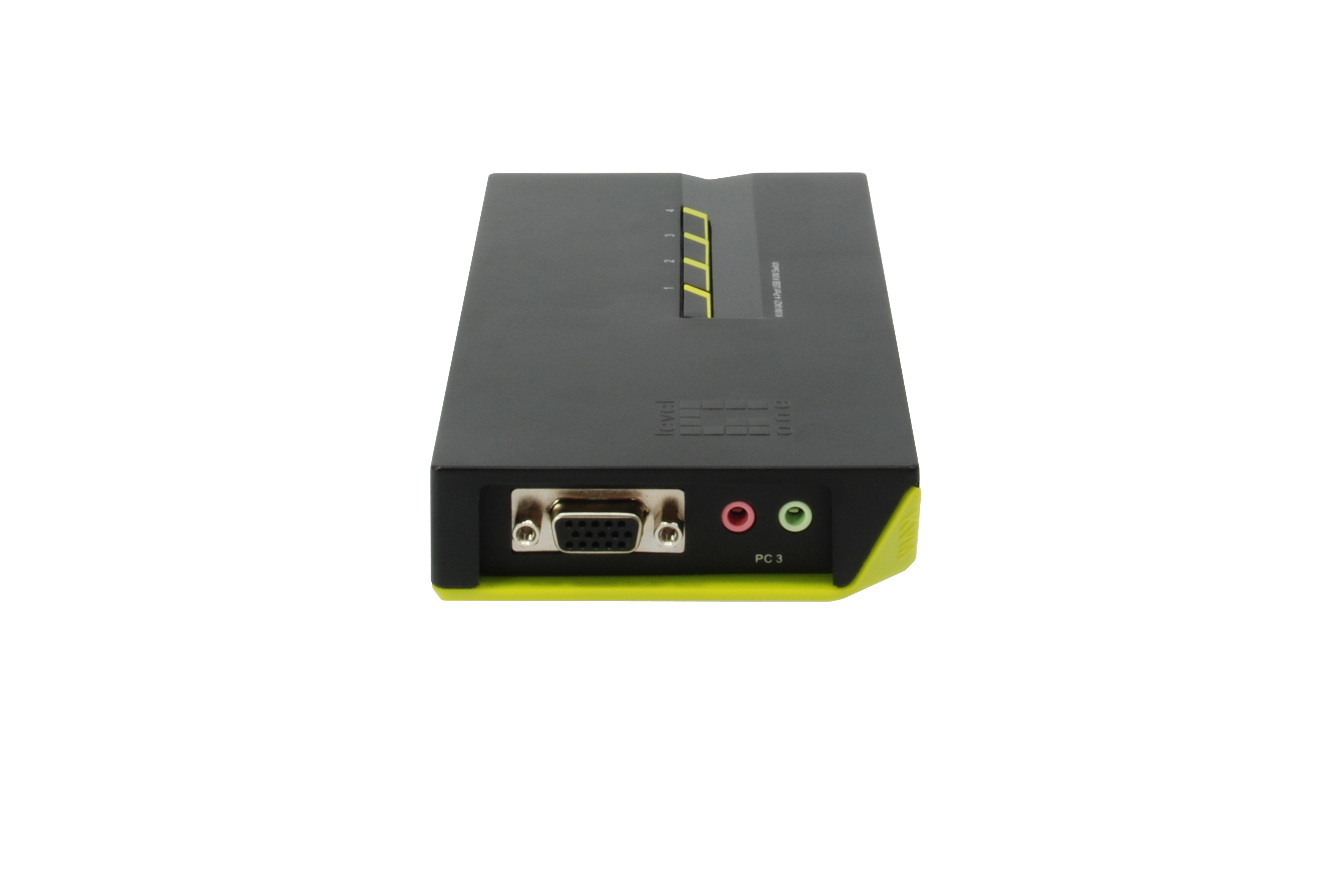 LevelOne KVM Switch 4x USB KVM-0421 mit Audio