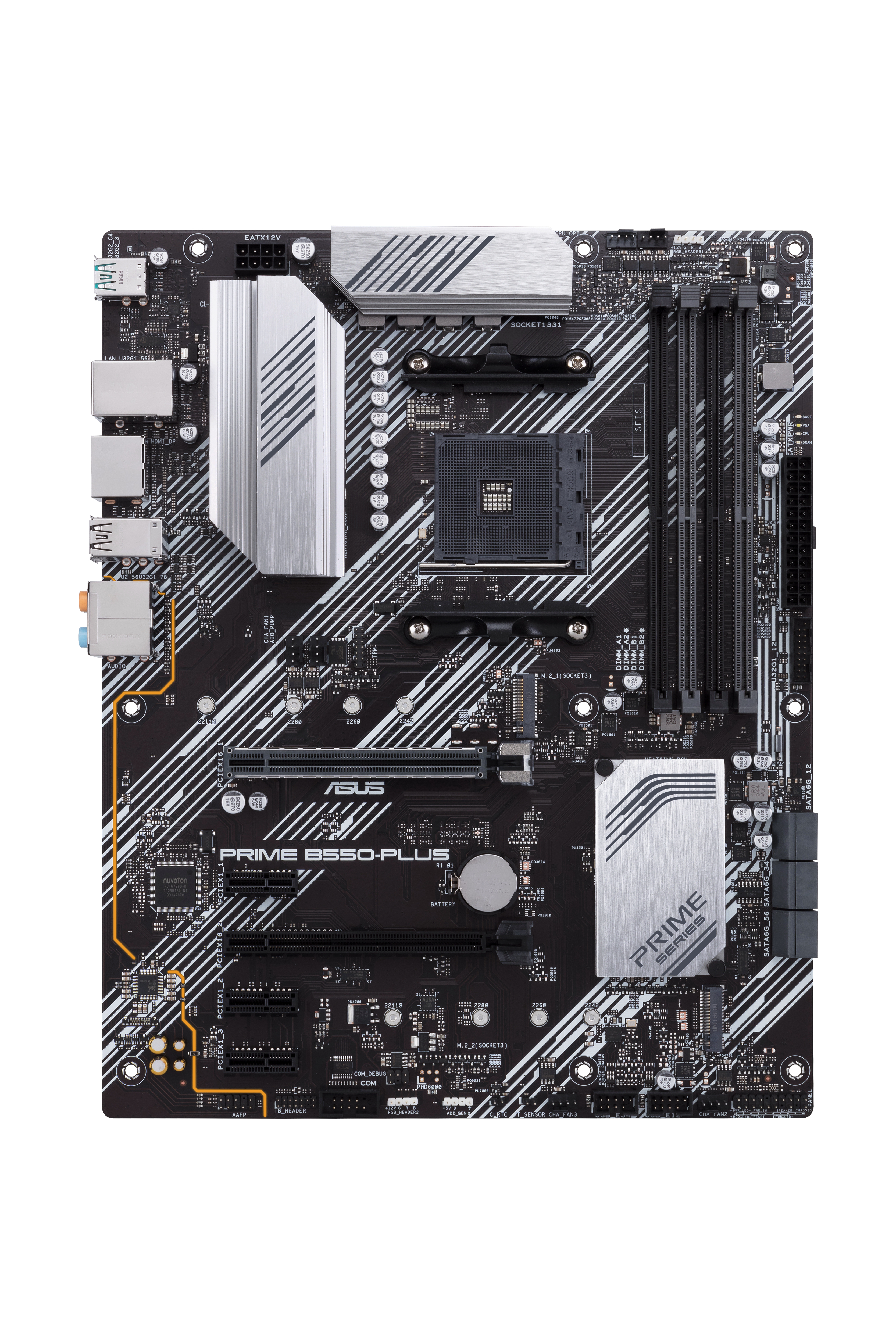 MB ASUS PRIME B550-PLUS (AMD,AM4,DDR4,ATX)
