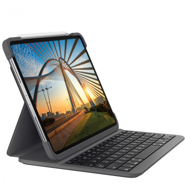 Logitech Slim Folio Pro QWERTZ iPad Pro 12.9'' 3.Gen. beleuchtete Tastatur