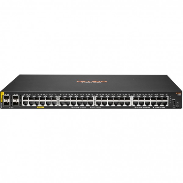 HP Enterprise Aruba 6000 48G 4 SFP POE+ (370W) Switch M RM
