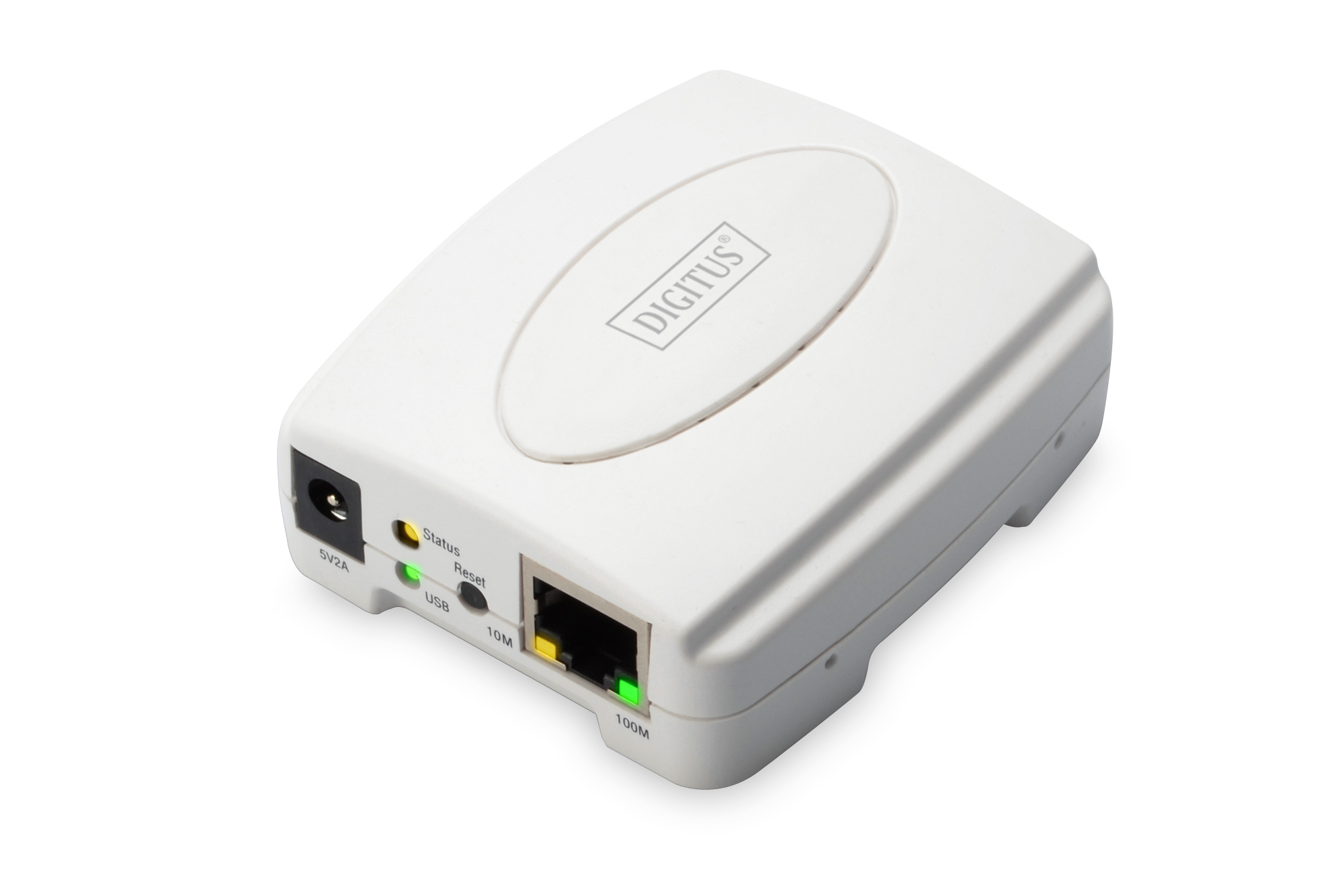 DIGITUS Printserver Fast Ethernet, 1-Port USB2.0