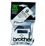 Schriftbandkassette Brother 9mm weiß/schwarz MK221BZ