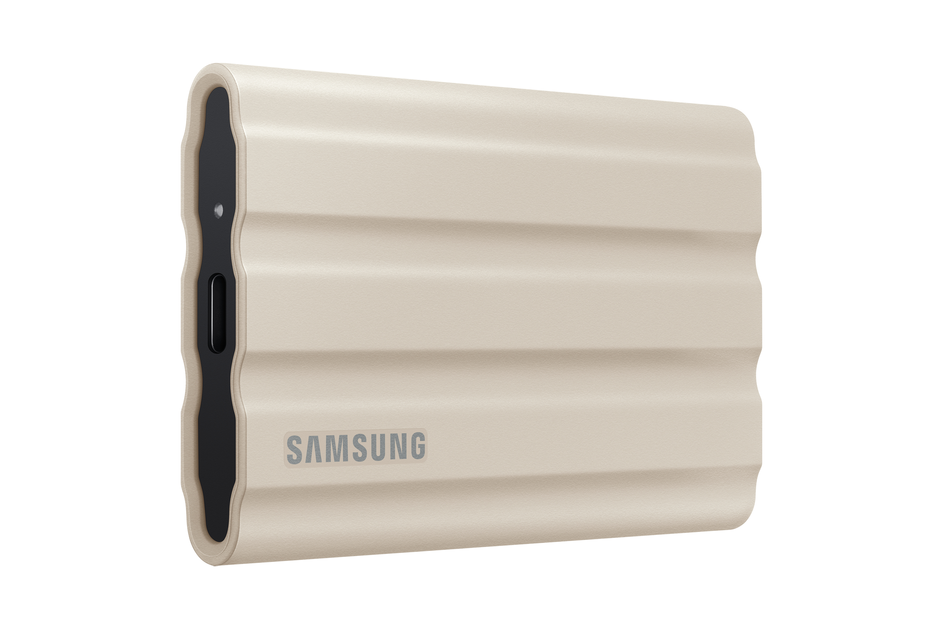 SSD 1TB Samsung Portable SSD T7 Shield USB3.2 Beige extern Kit