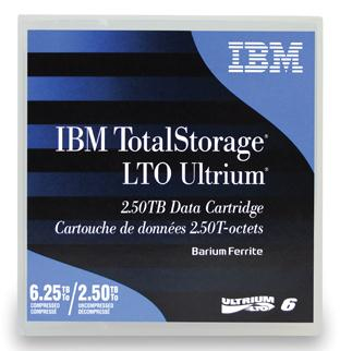 IBM LTO6 2.5/6.25TB Ultrium