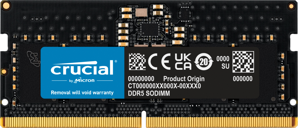 SO DDR5 8GB PC 4800 CL40 Crucial Value 1,1V retail