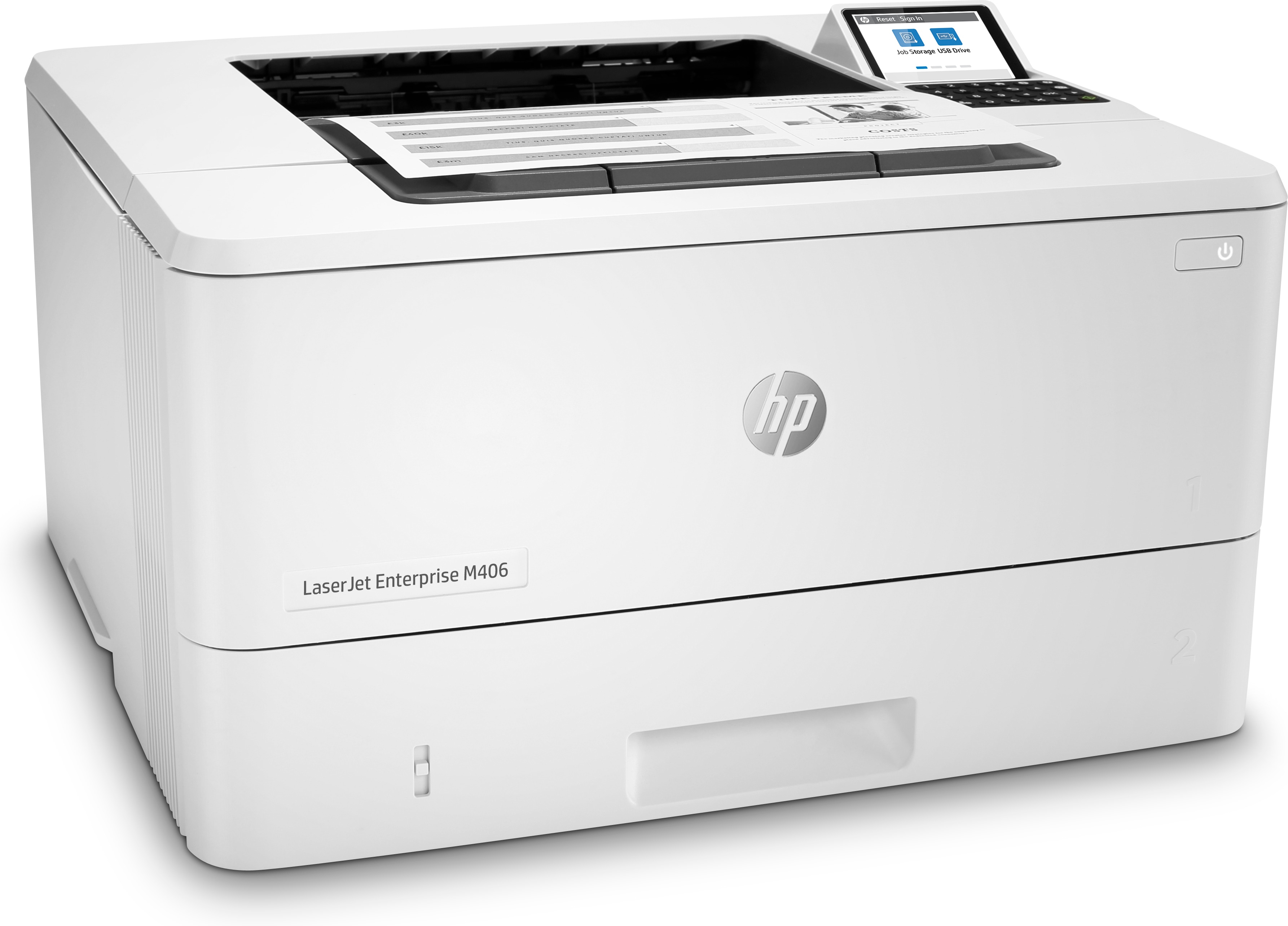 HP Laserjet Enterprise M406dn 3PZ15A#B19