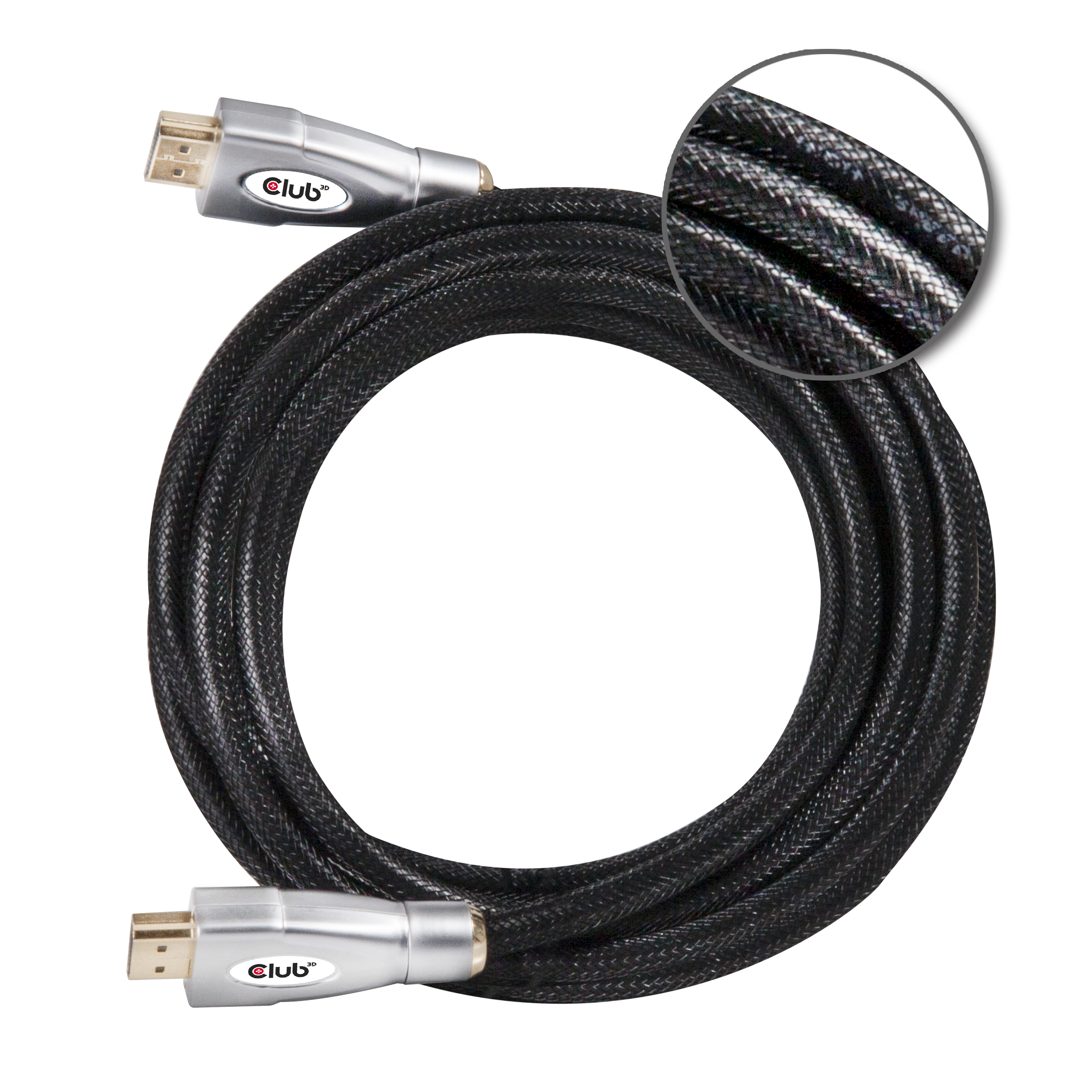 Club3D HDMI-Kabel A -> A 2.0 High Speed 4K60Hz UHD 5 Meter Polybeutel