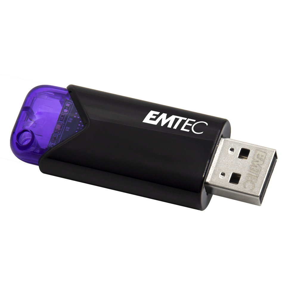EMTEC USB-Stick 128GB B110 USB 3.2 Click Easy Purple