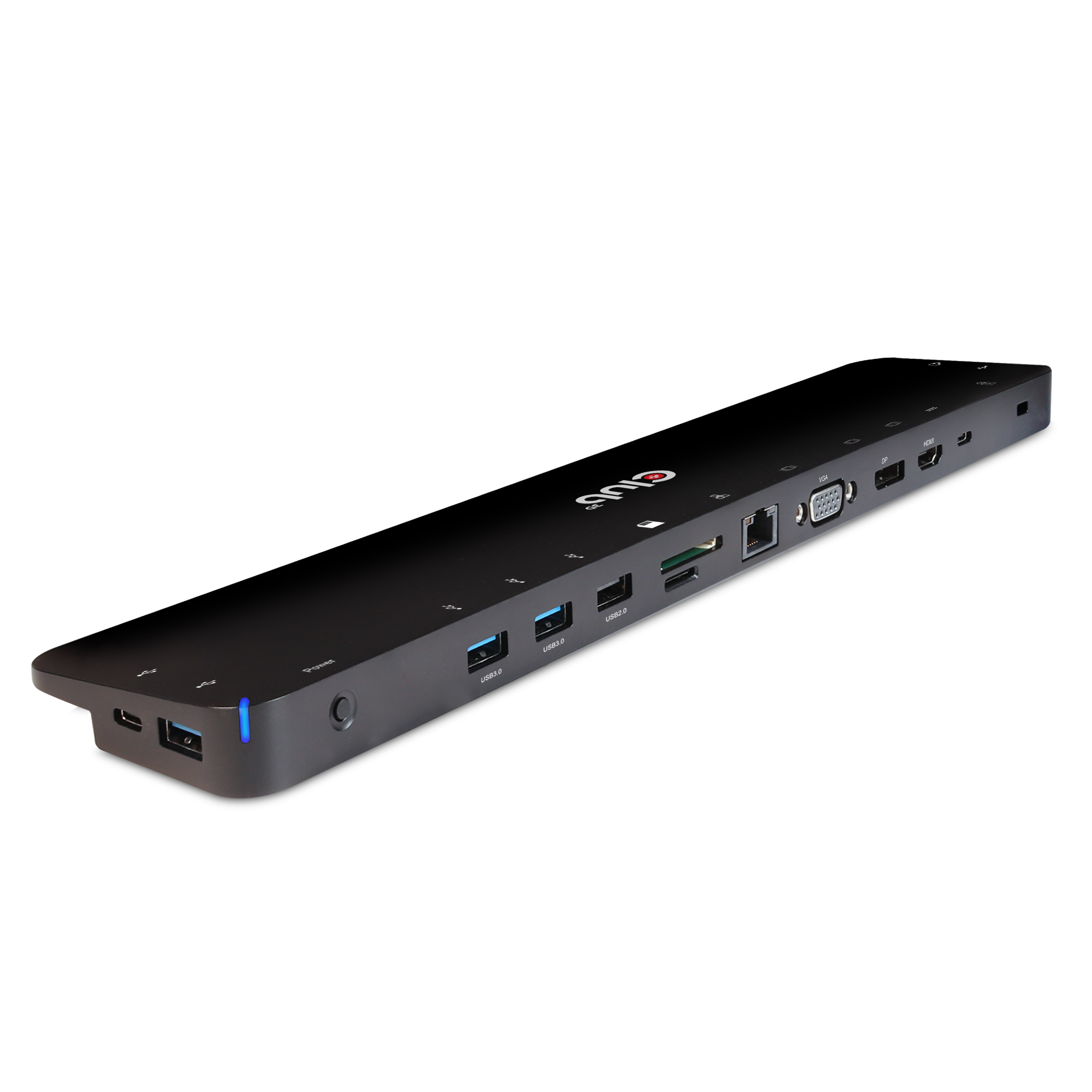 Club3D ChargingDock USB-C 3.2 ->7xUSB/DP/HDMI/LAN/Audio 100W retail